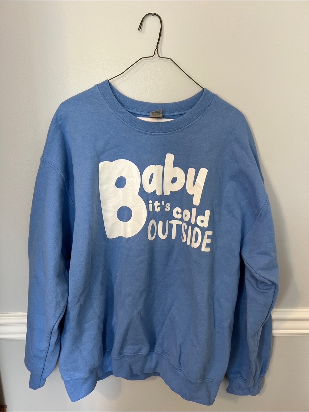 Christmas Sweatshirt - Baby it’s Cold Outside